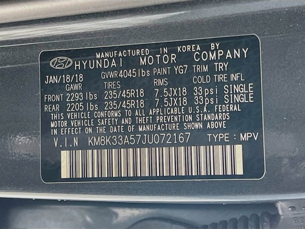 Used 2018 Hyundai Kona Limited FWD image 13