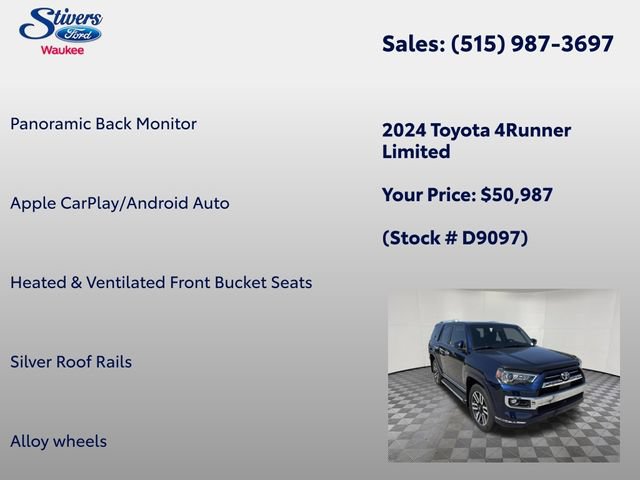 Used 2024 Toyota 4Runner Limited AWD/4WD image 22