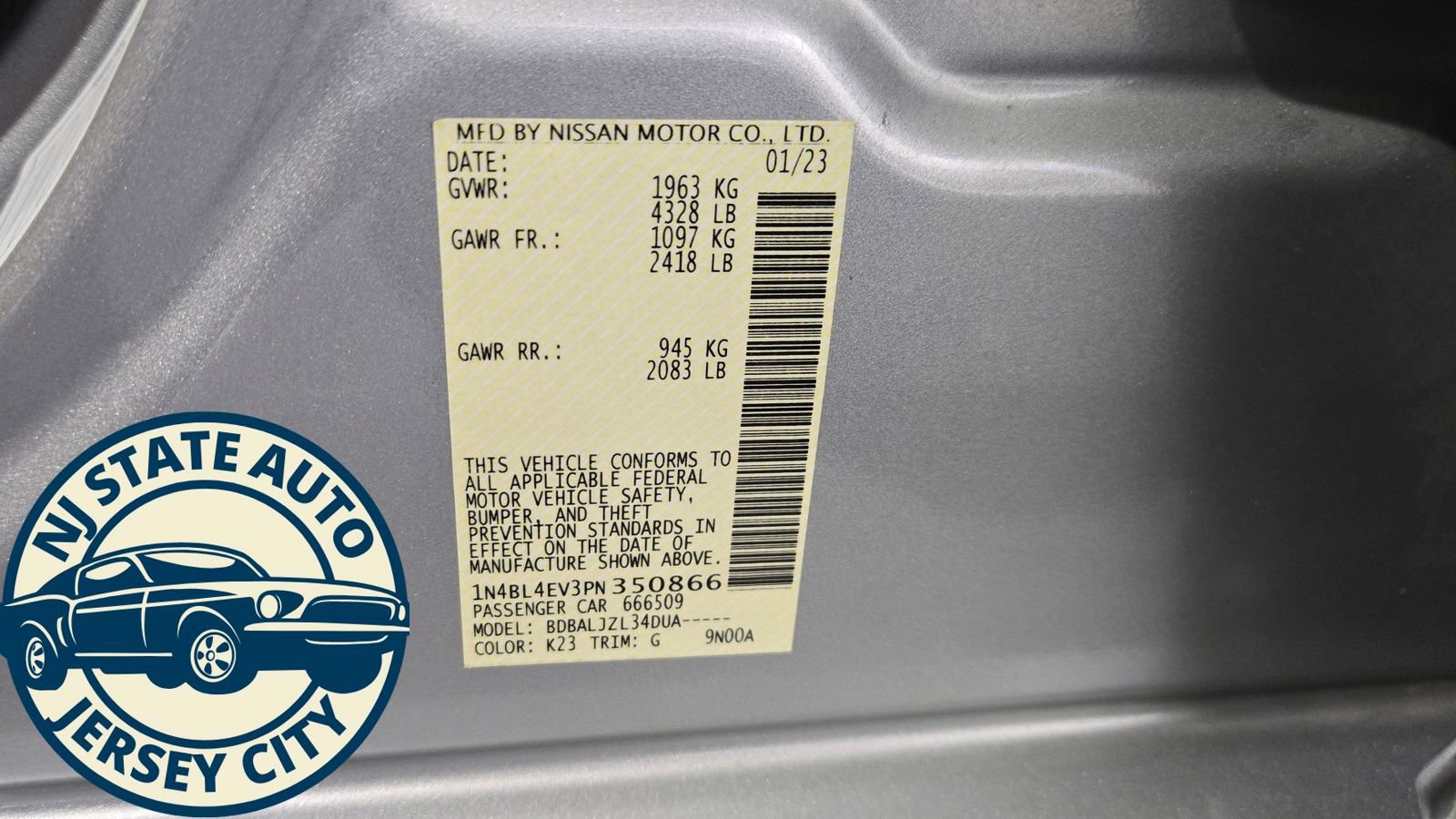 Used 2023 Nissan Altima 2.5 SL image 23