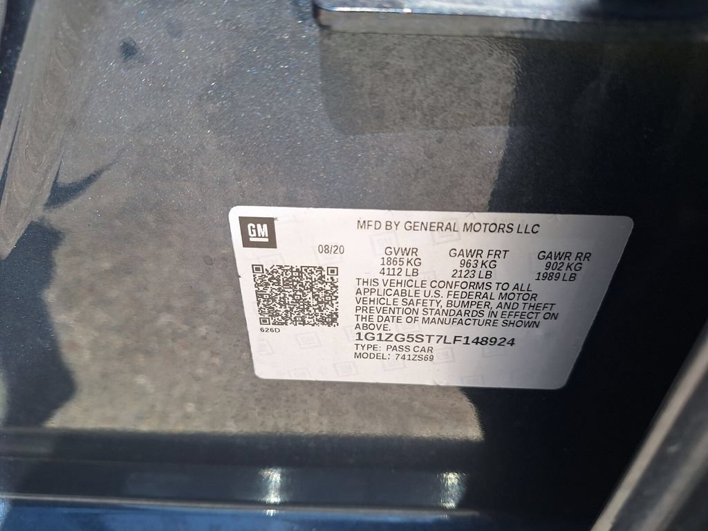 Used 2020 Chevrolet Malibu RS w/ LPO, Convenience Package 2 FWD image 30