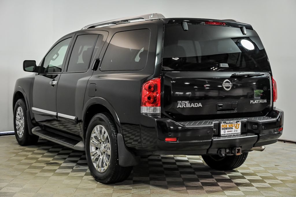Used 2015 Nissan Armada Platinum w/ 2nd Row Captain Seat Package AWD/4WD image 6