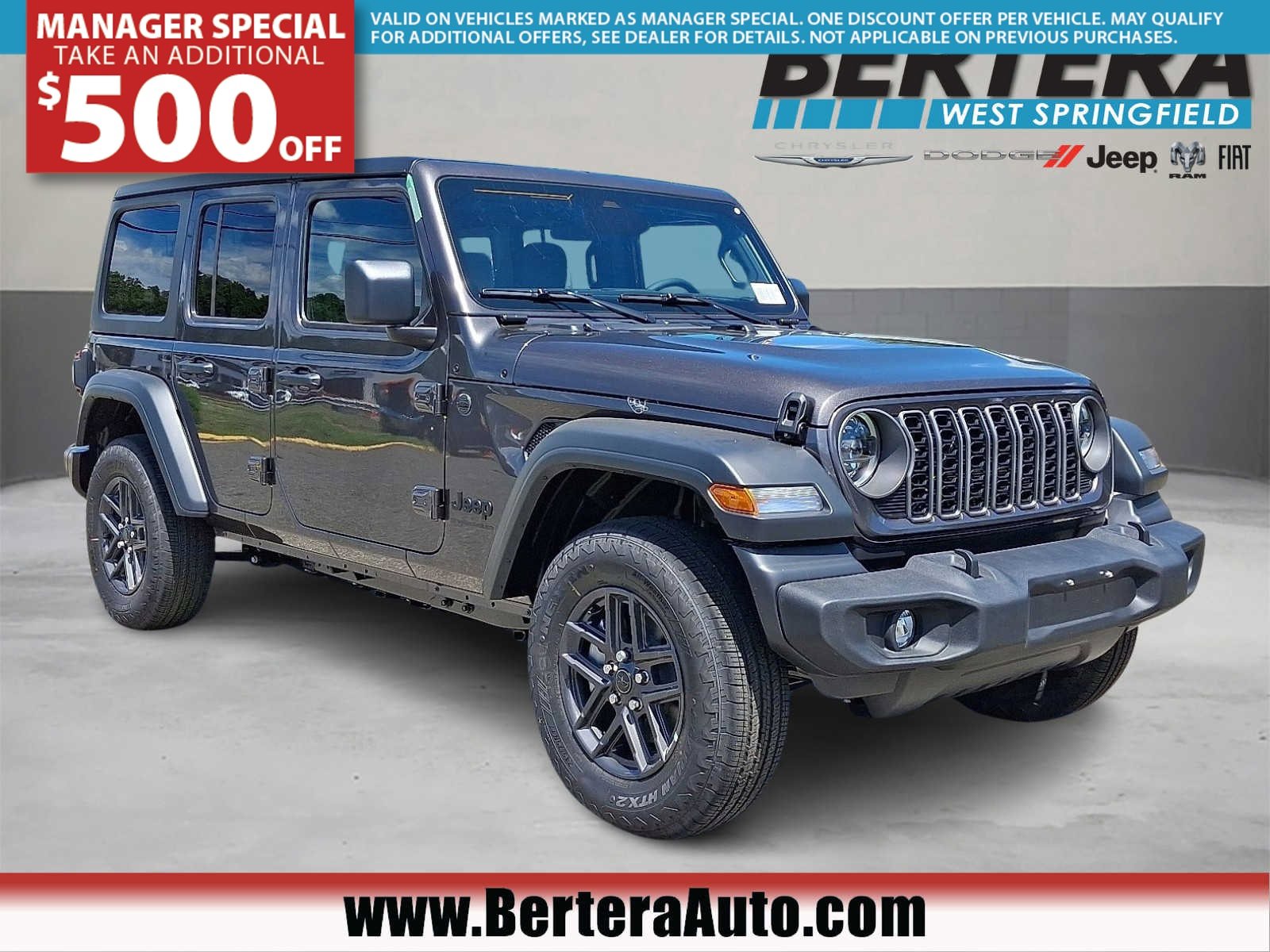New 2025 Jeep Wrangler Unlimited Sport AWD/4WD video 1