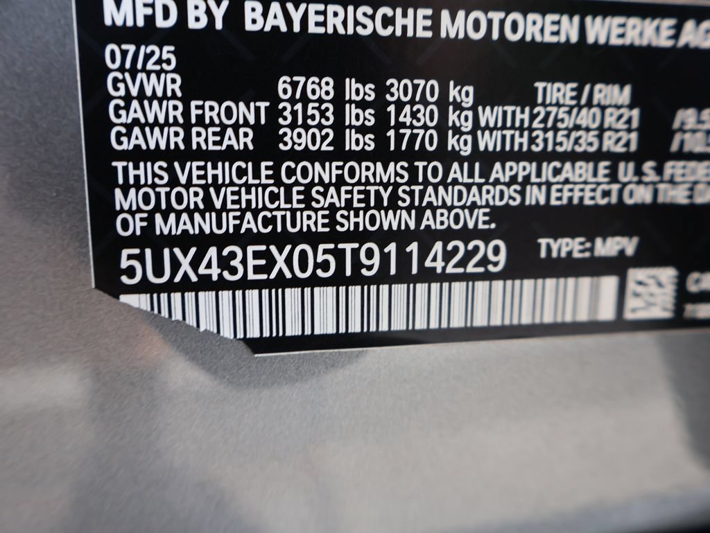 Used 2026 BMW X6 M60i AWD/4WD image 42