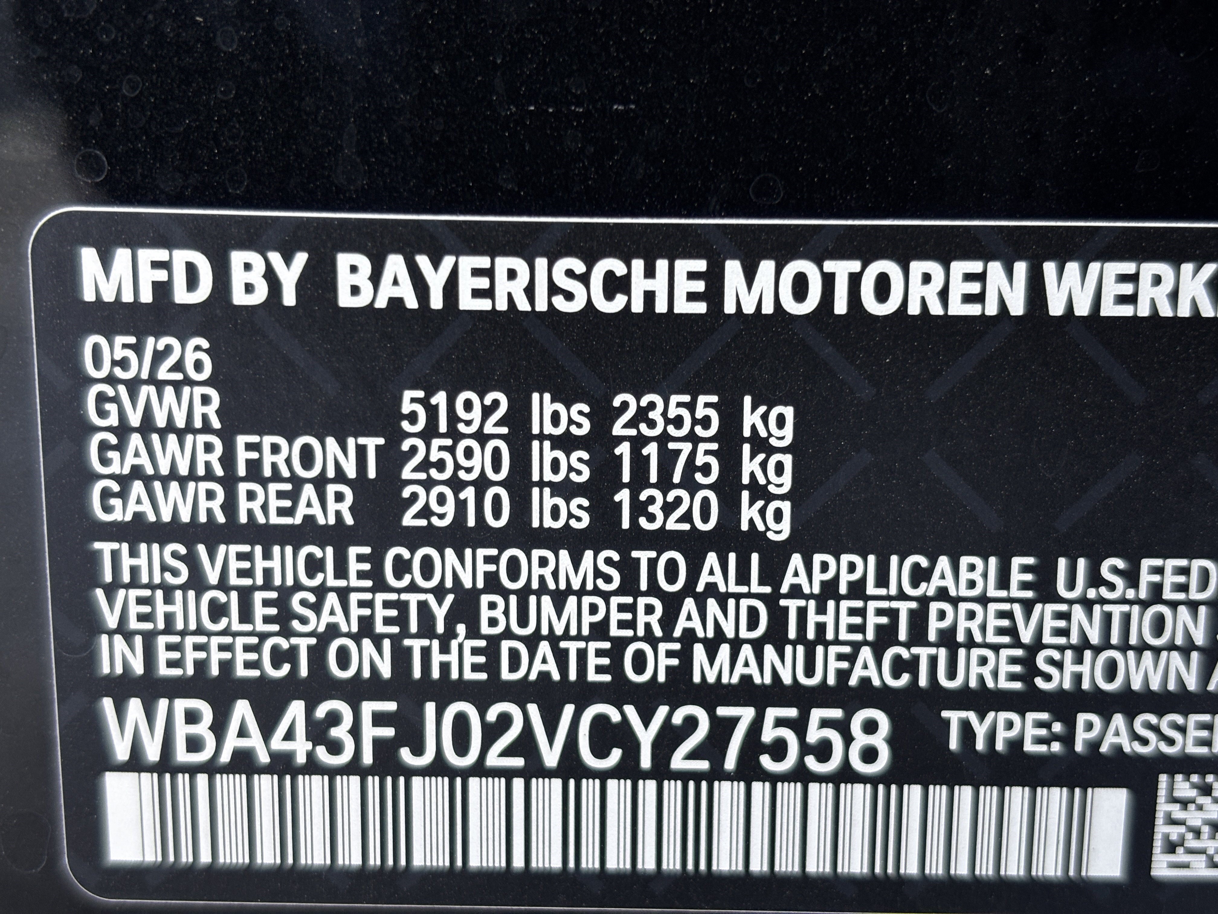 Used 2027 BMW 530i w/ M Sport Package RWD image 31