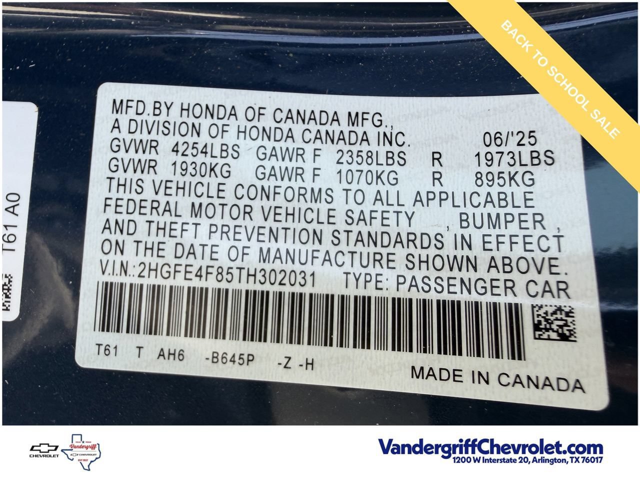 Used 2026 Honda Civic Sport image 27
