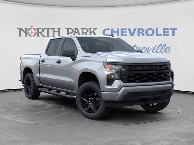 New 2026 Chevrolet Silverado 1500 Custom w/ Turbomax Blackout Package