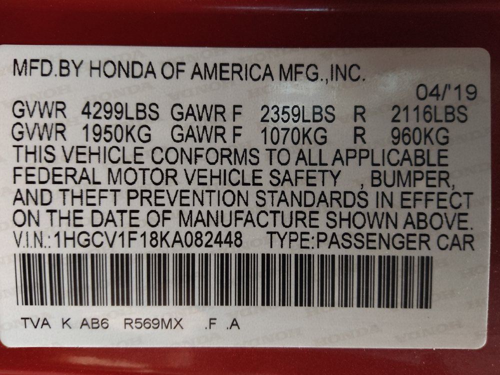 Used 2019 Honda Accord LX image 33