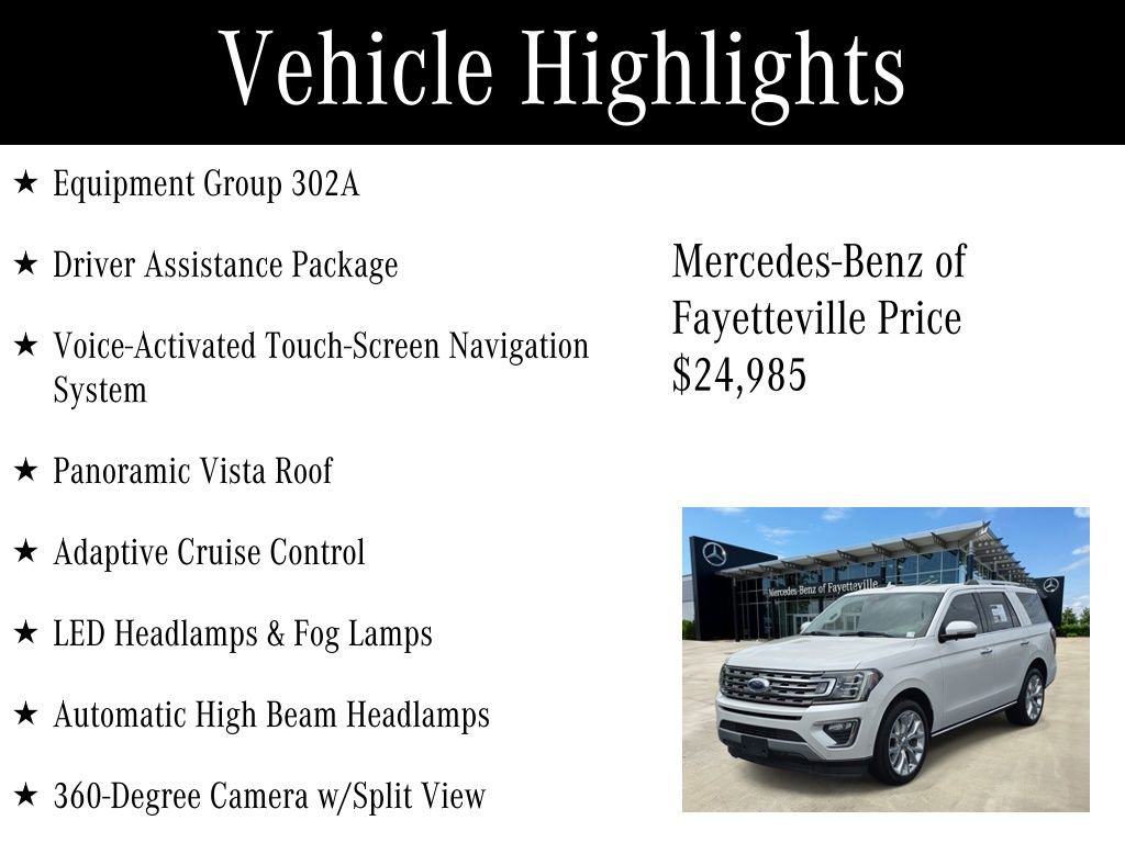 Used 2019 Ford Expedition Limited w/ Equipment Group 302A RWD image 6