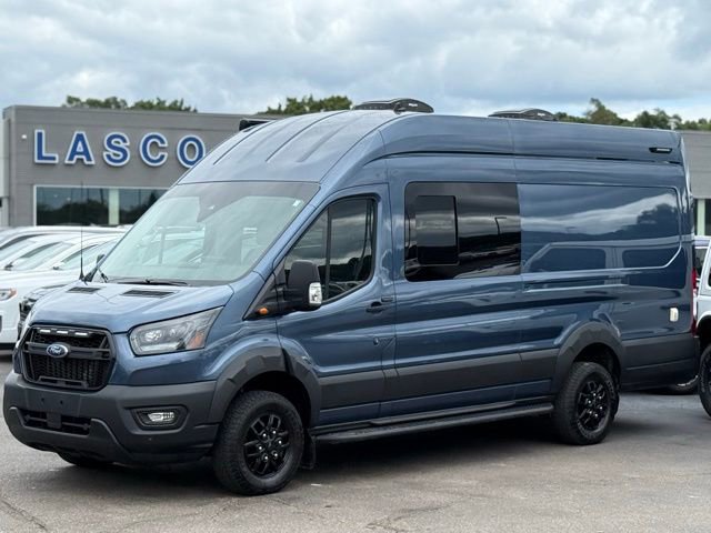 Used 2023 Ford Transit 350 148 High Roof Extended AWD w/ Transit Trail Package