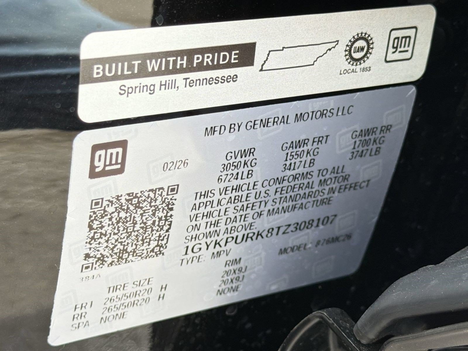 New 2026 Cadillac Lyriq Sport w/ LPO, Floor Liner Package RWD image 20