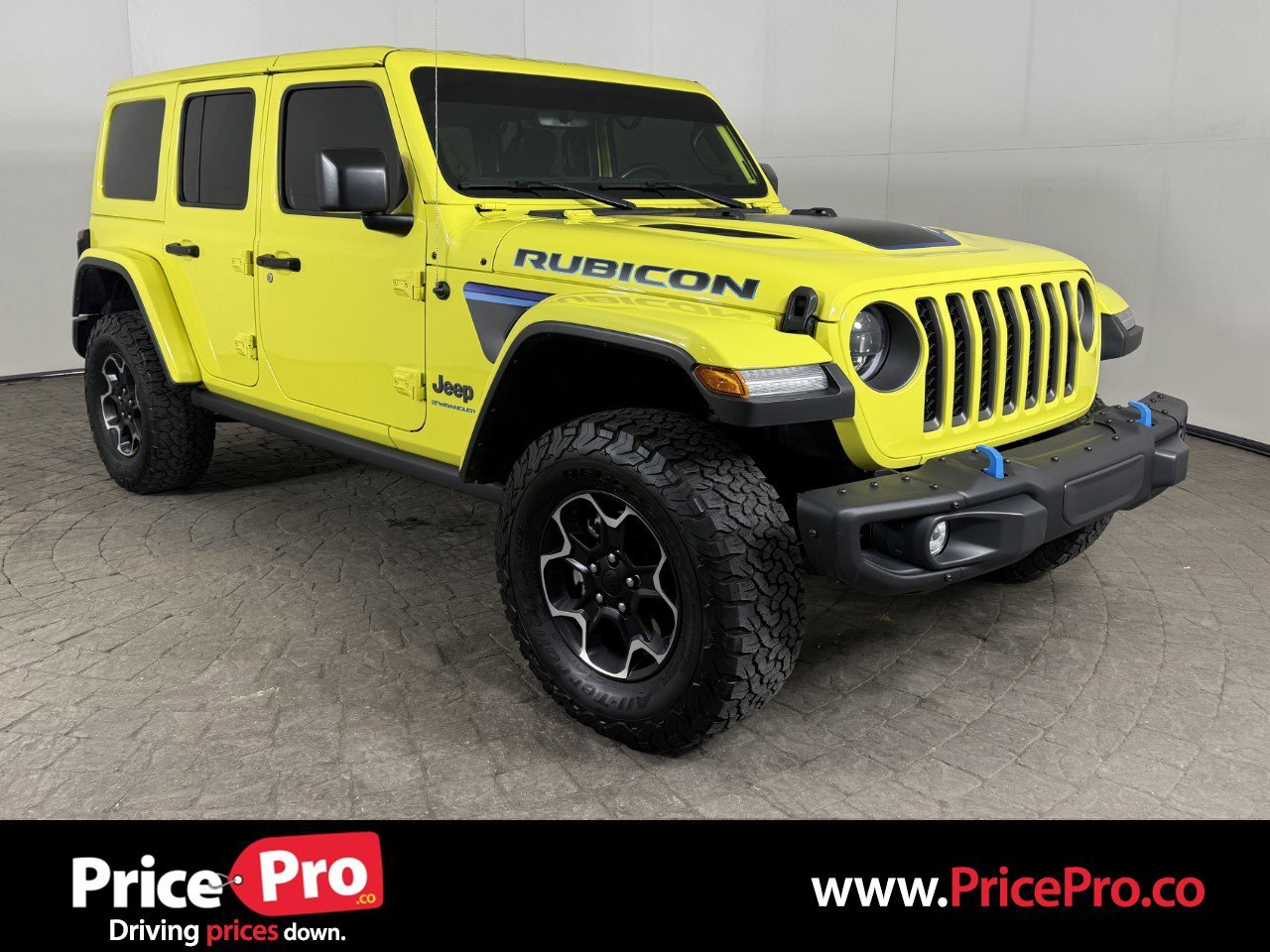 Used 2023 Jeep Wrangler Unlimited Rubicon 4xe w/ Steel Bumper Group