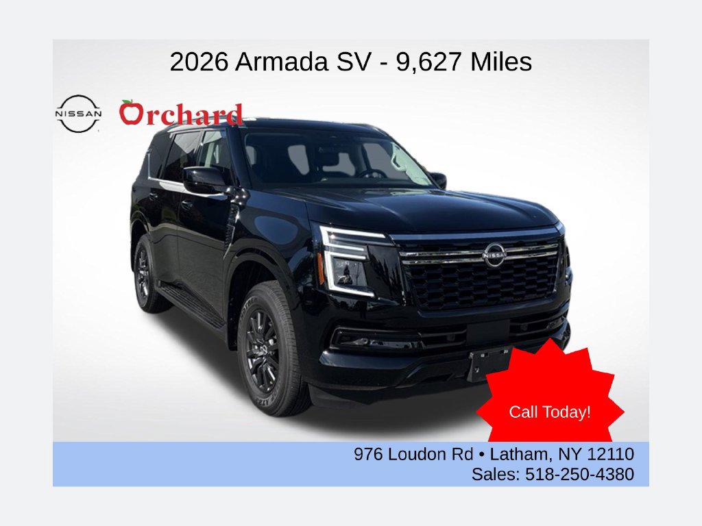 Certified 2026 Nissan Armada SV