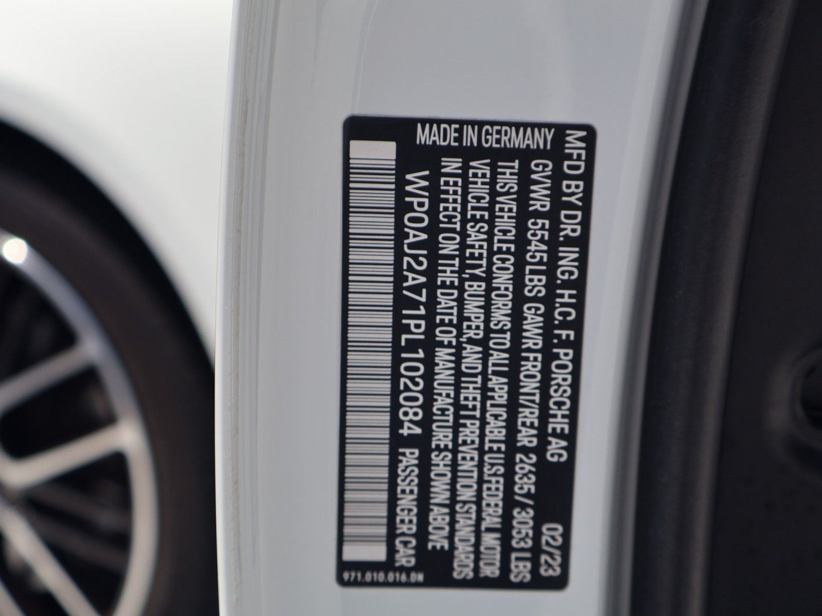 Certified 2023 Porsche Panamera Platinum Edition RWD image 28