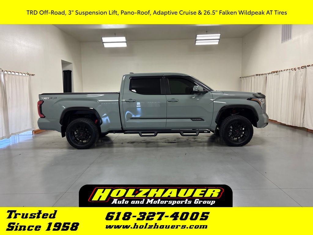 Used 2024 Toyota Tundra Platinum w/ TRD Off-Road Package AWD/4WD video 1