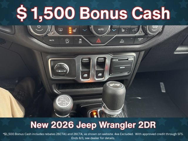 New 2026 Jeep Wrangler Sport AWD/4WD image 15