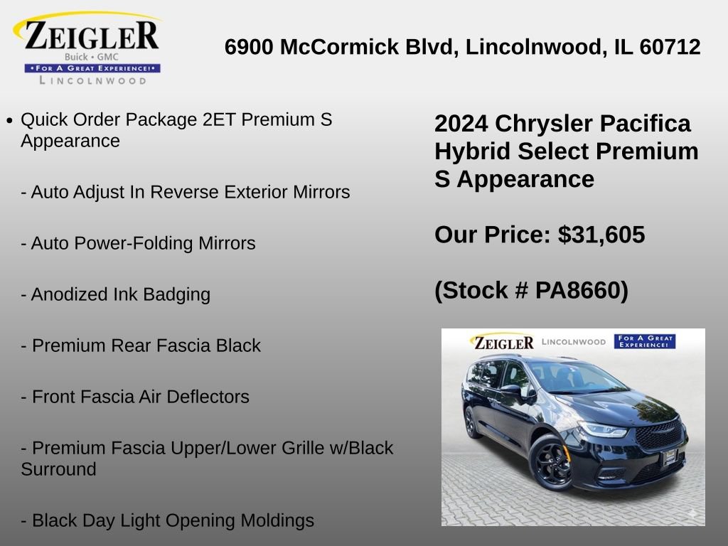Used 2024 Chrysler Pacifica Premium FWD image 24