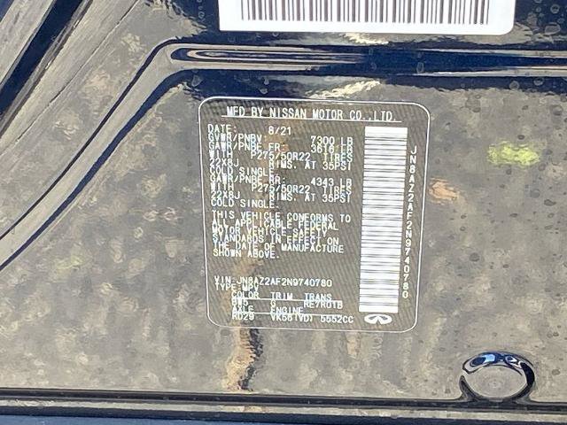 Used 2022 INFINITI QX80 Premium Select w/ Cargo Package image 31