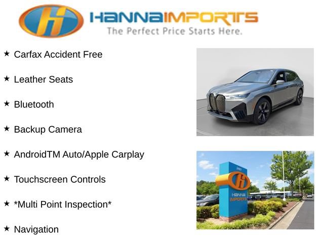 Used 2023 BMW iX xDrive50 w/ Sport Package AWD/4WD image 8