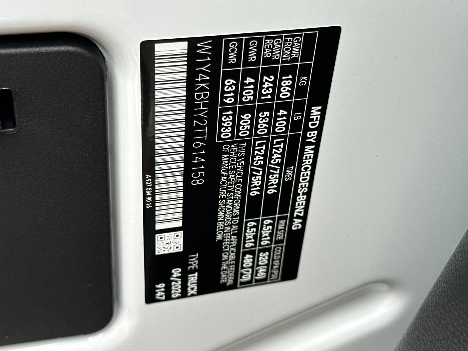 Used 2026 Mercedes-Benz Sprinter 2500 image 27