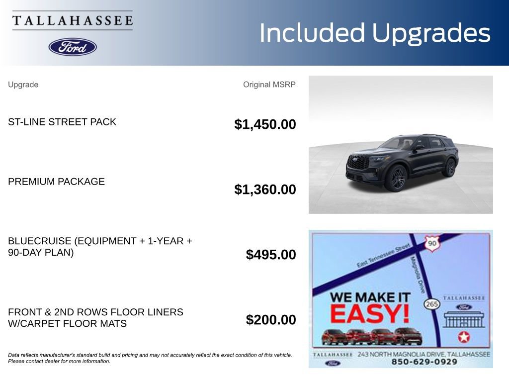 New 2026 Ford Explorer ST-Line w/ ST-Line Street Pack image 3