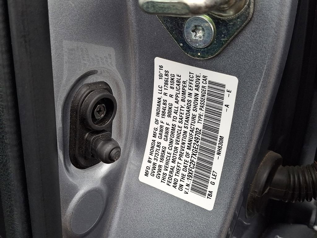 Used 2016 Honda Civic EX image 27