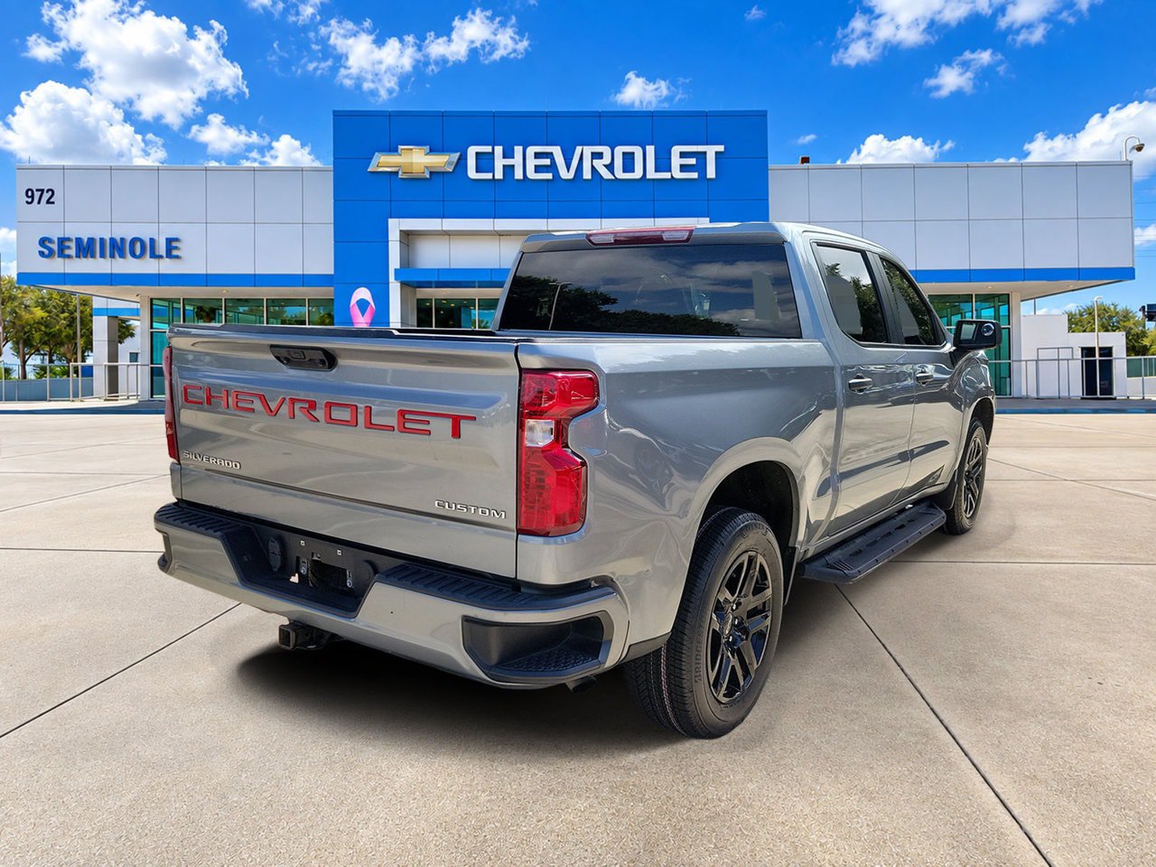 Certified 2024 Chevrolet Silverado 1500 Custom RWD image 3