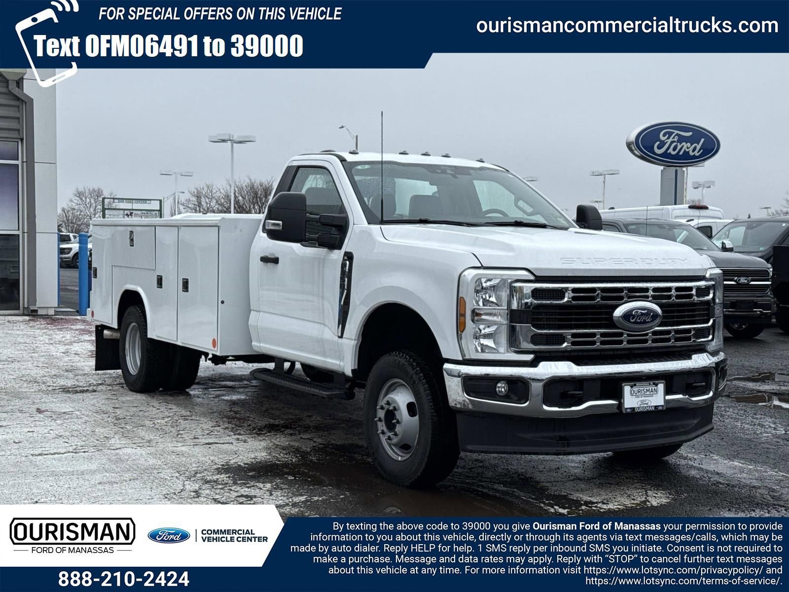 New 2024 Ford F350 XL w/ Snow Plow Prep Package