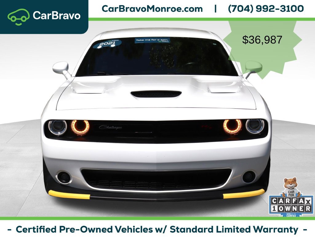 Used 2021 Dodge Challenger R/T Scat Pack RWD image 8