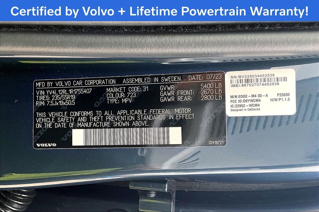 Used 2024 Volvo XC60 B5 Plus w/ Protection Package Premier image 45