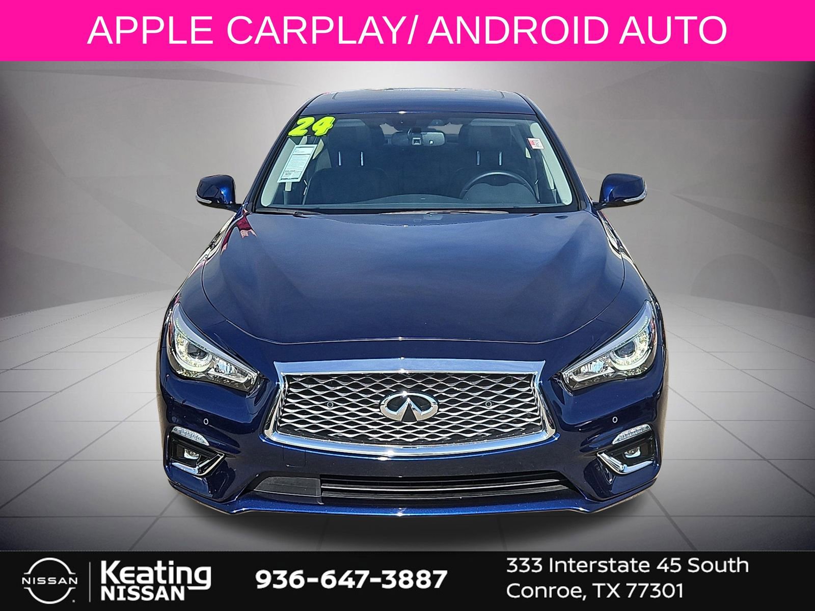 Used 2024 INFINITI Q50 Luxe w/ Cargo Package image 9