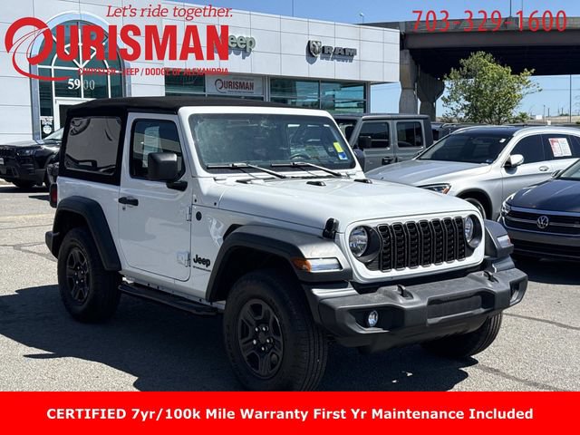 Used 2024 Jeep Wrangler Sport AWD/4WD image 1