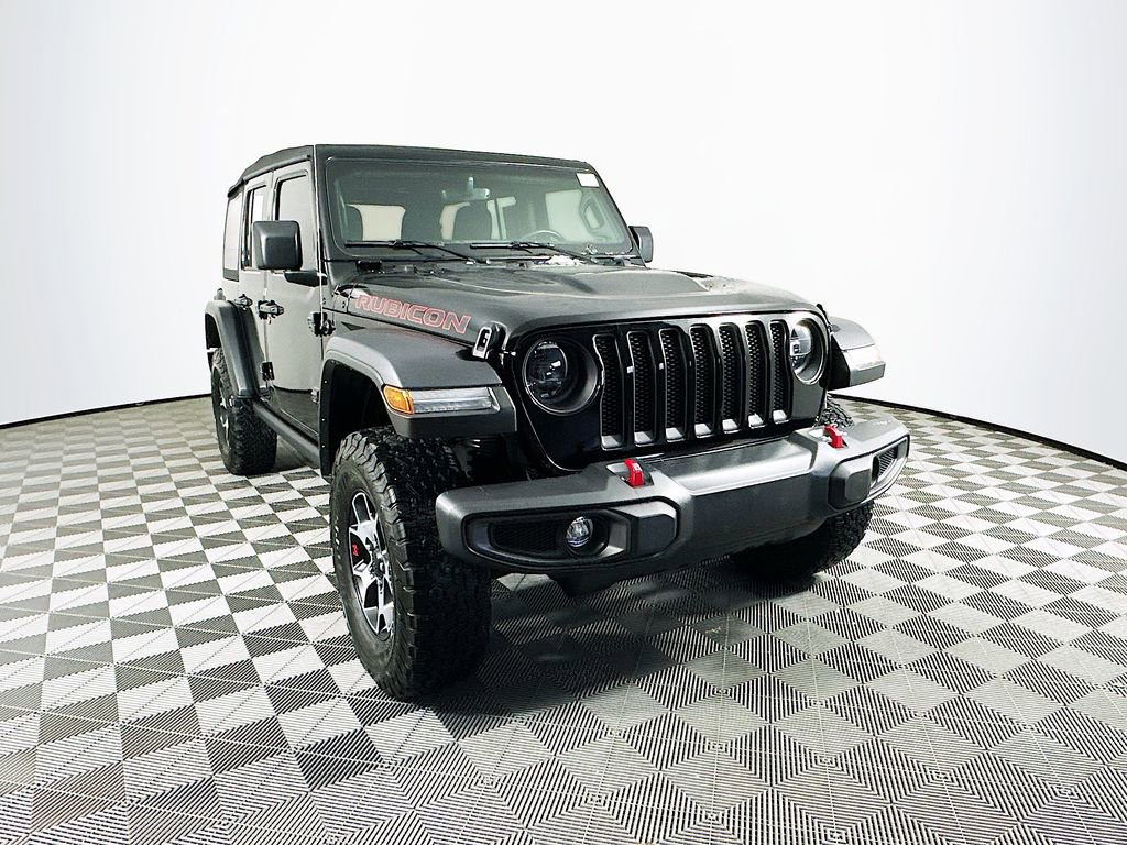 Used 2023 Jeep Wrangler Unlimited Rubicon w/ LED Lighting Group image 2