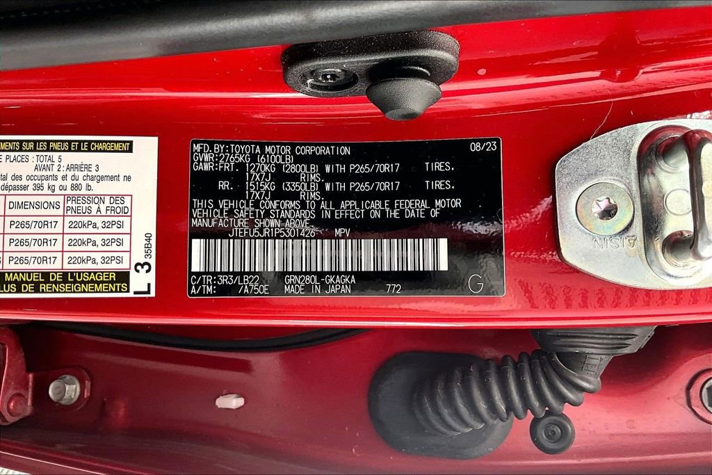 Used 2023 Toyota 4Runner SR5 Premium w/ Moonroof Package image 35