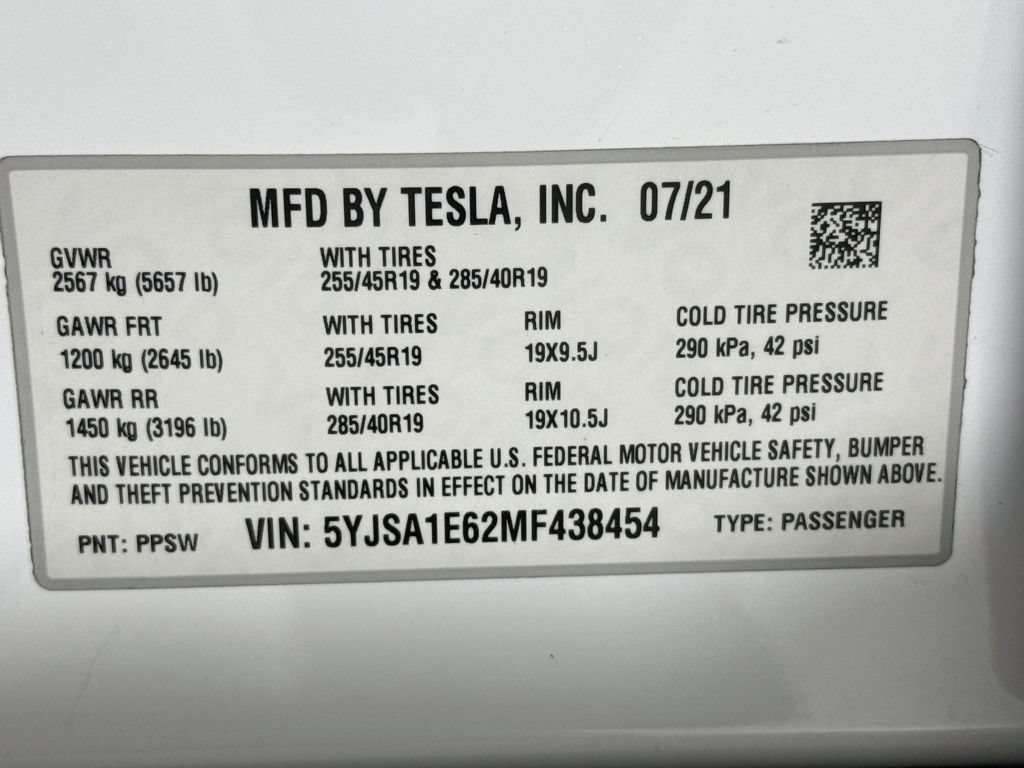 Used 2021 Tesla Model S Plaid AWD/4WD image 34