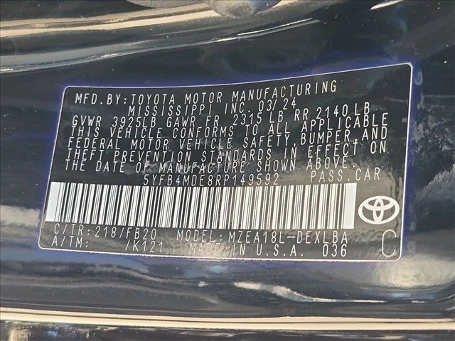 Used 2024 Toyota Corolla LE FWD image 23