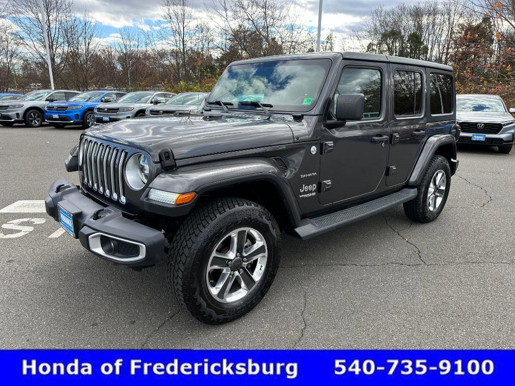 Used 2020 Jeep Wrangler Unlimited Sahara image 2