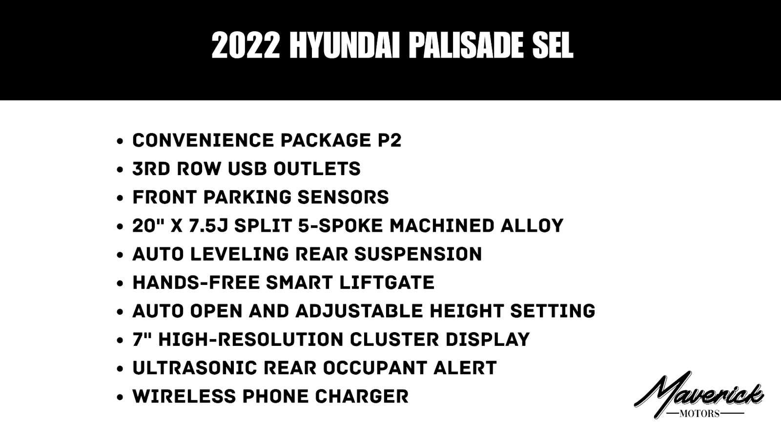 Used 2022 Hyundai Palisade SEL w/ Convenience Package FWD image 2
