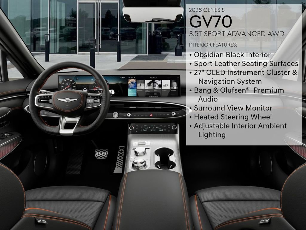 New 2026 Genesis GV70 3.5T Sport Advanced image 18