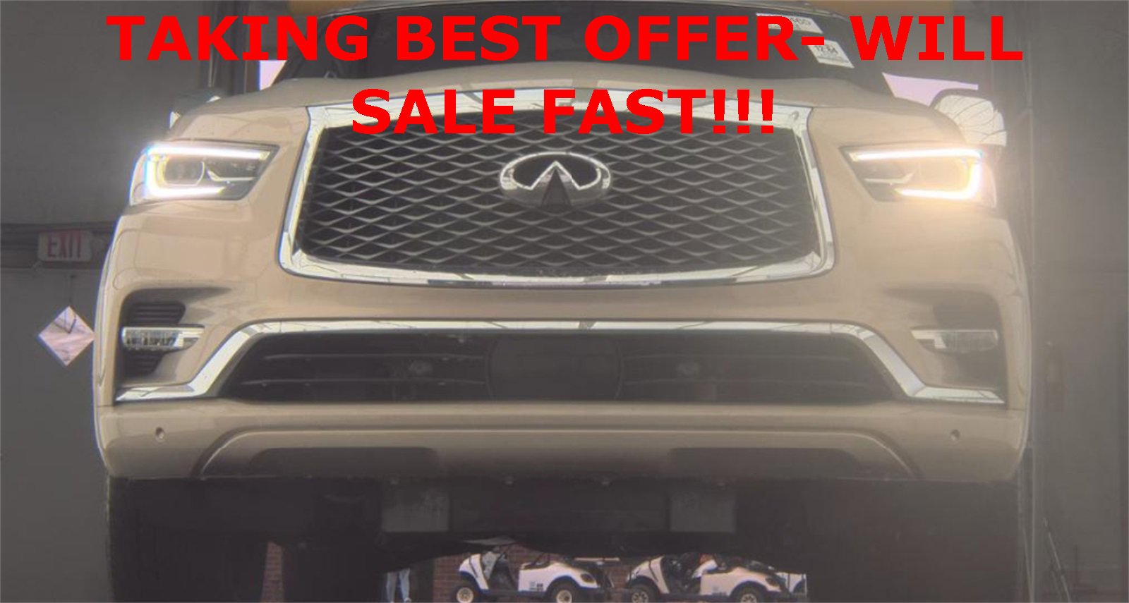 Used 2024 INFINITI QX80 Sensory w/ Cargo Package image 1