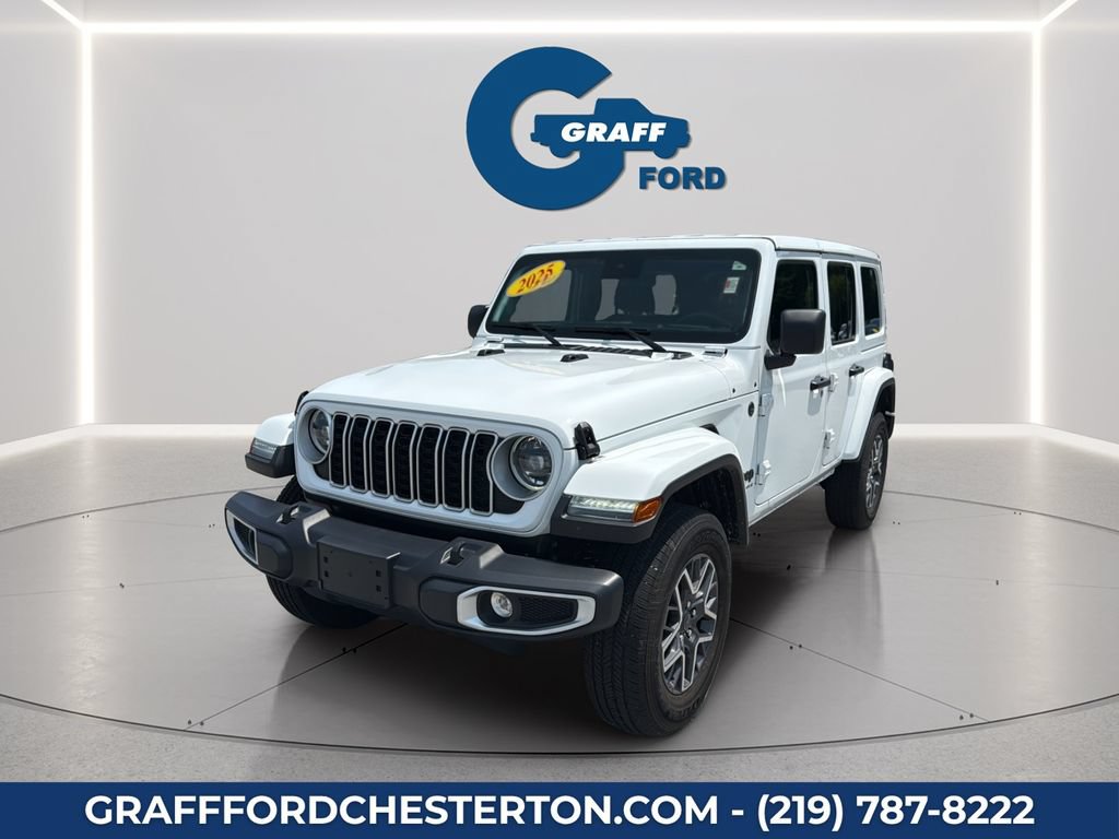 Used 2025 Jeep Wrangler Unlimited Sahara AWD/4WD image 1