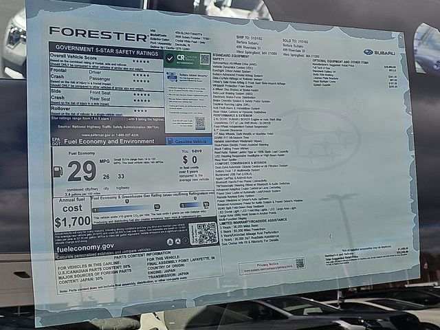 New 2026 Subaru Forester AWD/4WD image 22