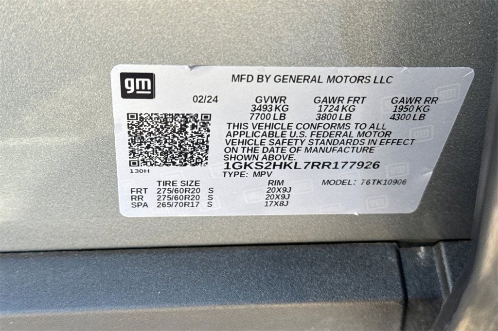 Certified 2024 GMC Yukon XL AT4 image 38