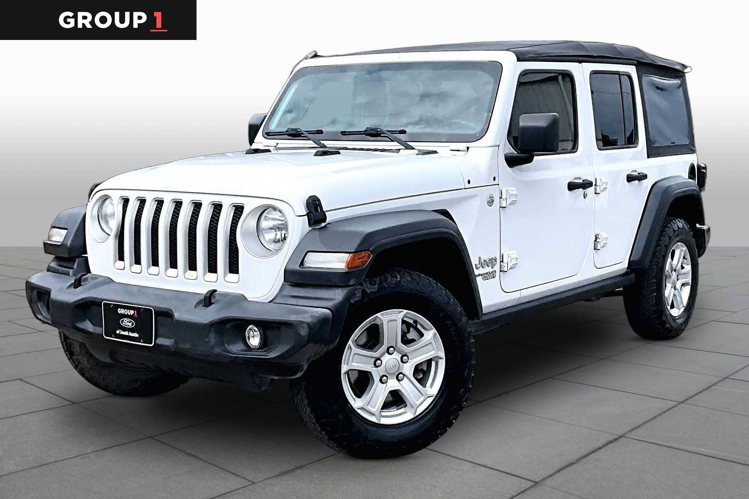 Used 2018 Jeep Wrangler Unlimited Sport S AWD/4WD image 1