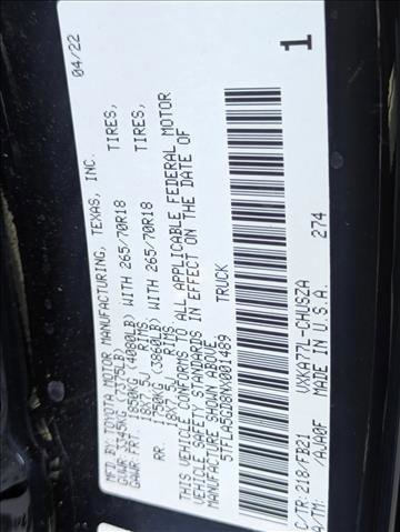 Used 2022 Toyota Tundra SR5 image 21