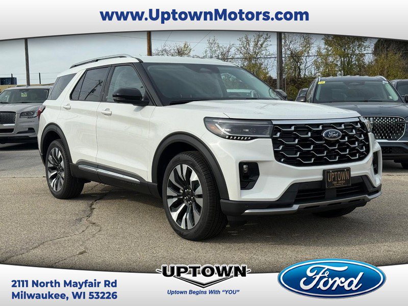 New 2026 Ford Explorer Platinum w/ LUX Leather Package