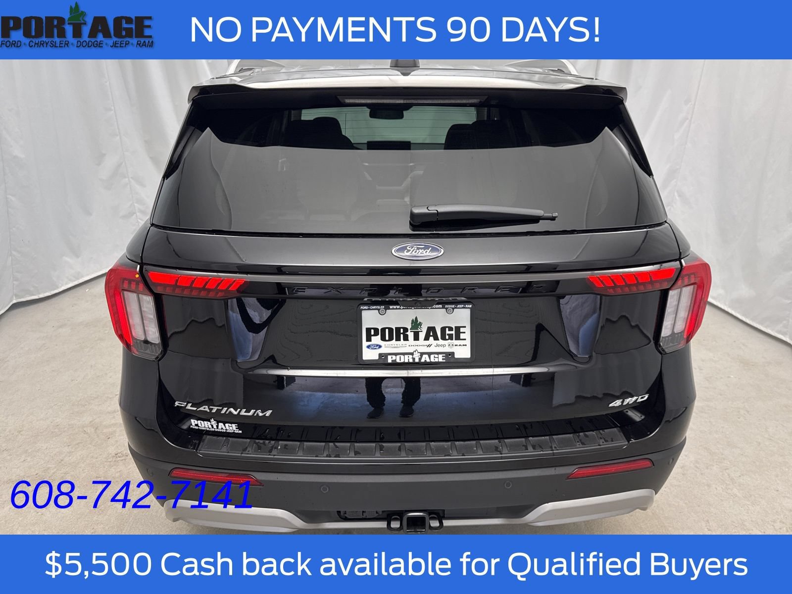 New 2026 Ford Explorer Platinum w/ LUX Leather Package AWD/4WD image 3