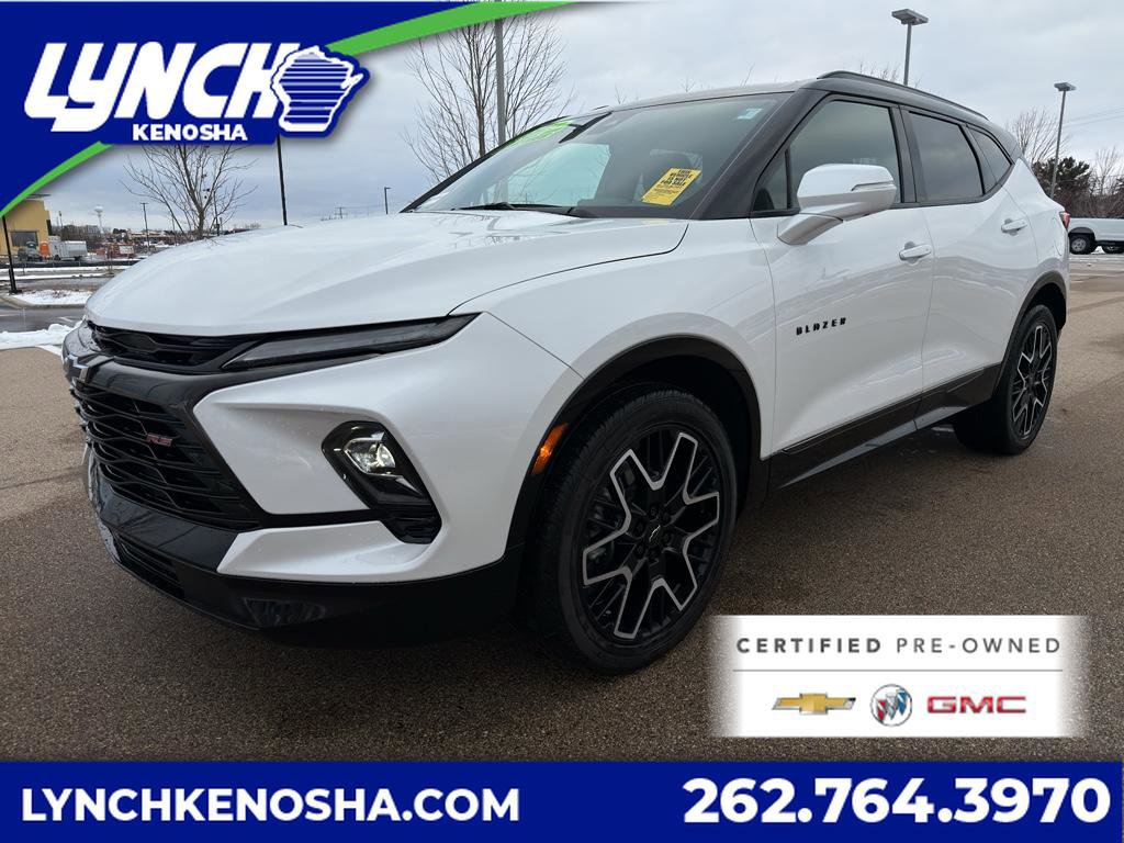 Certified 2023 Chevrolet Blazer RS w/ Driver Confidence II Package image 1