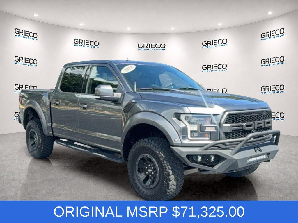 Used 2018 Ford F150 Raptor w/ Equipment Group 802A Luxury