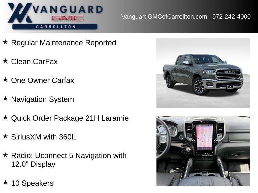 Used 2026 RAM 1500 Laramie AWD/4WD image 6