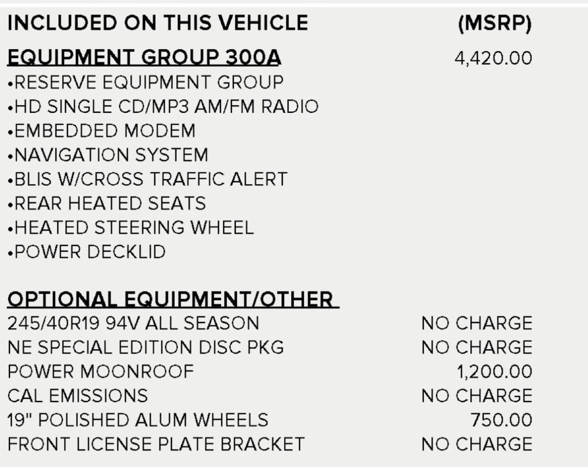 Used 2016 Lincoln MKZ Reserve w/ Equipment Group 300A Reserve AWD/4WD image 16